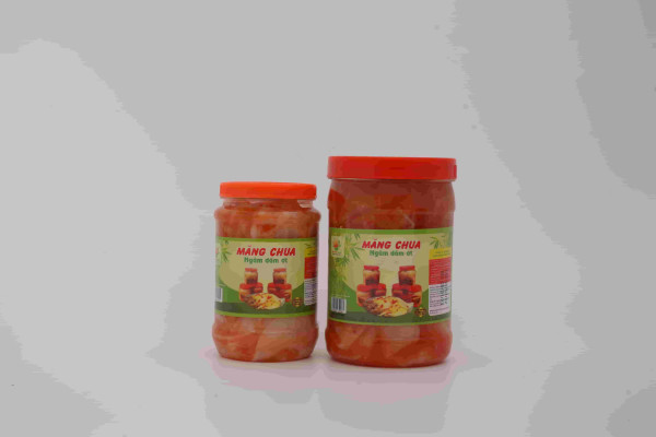 Măng chua Ngâm dấm ớt 850g
