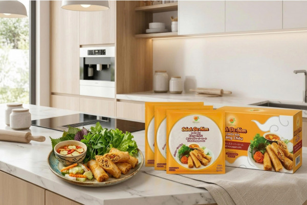 Bánh đa nem chiên rán làng Chều