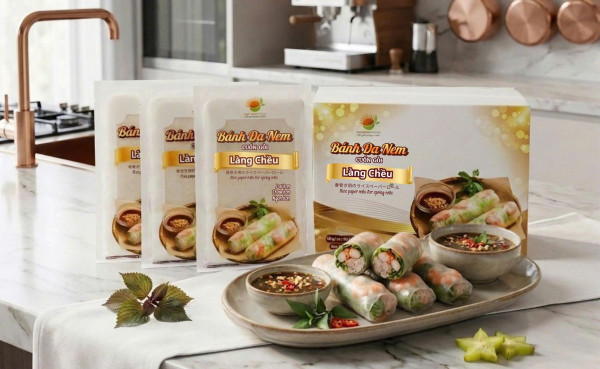 Bánh đa nem cuốn làng Chều